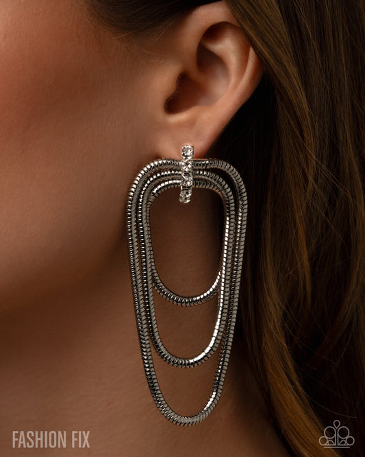 Industrial Charm - April 26 Magnificent Musings Fashion Fix Earrings