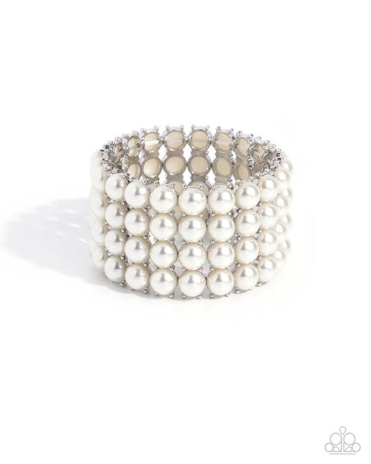 Ombre Overture - White - by Paparazzi