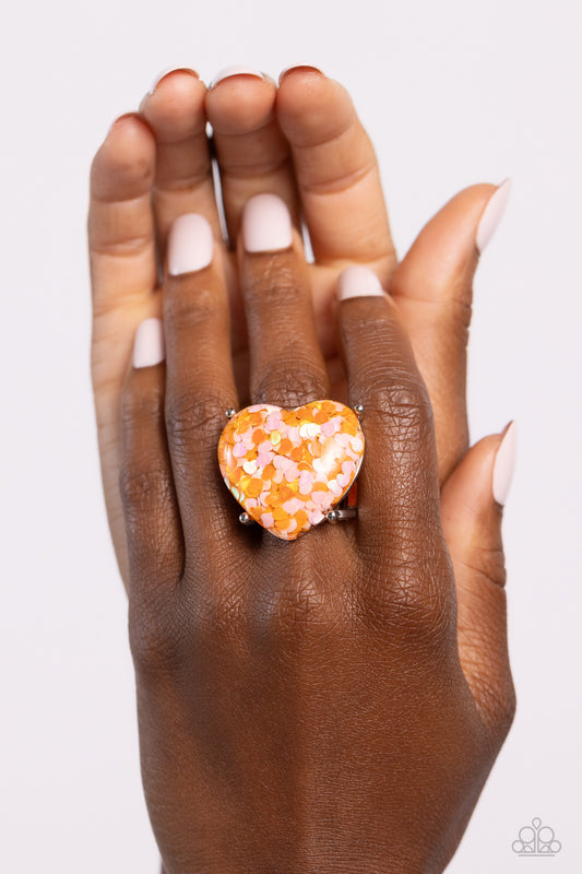 Patterned Promenade - Orange - by Paparazzi