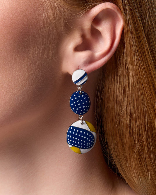 Permanent Pattern - Blue - by Paparazzi