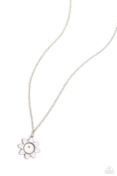 Petals of Inspiration - White - by Paparazzi