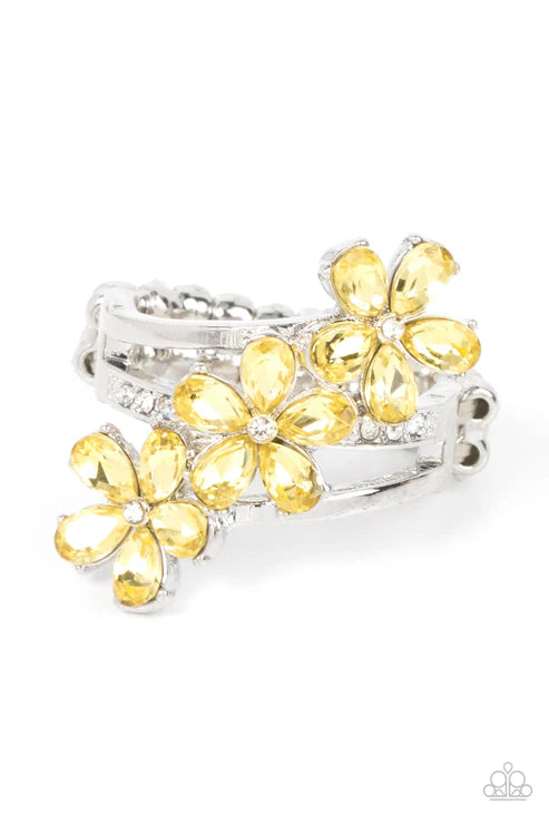Posh Petals - Yellow - by Paparazzi
