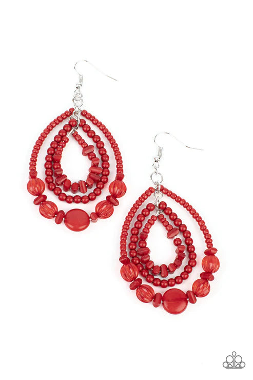 Prana Party - Red - by Paparazzi