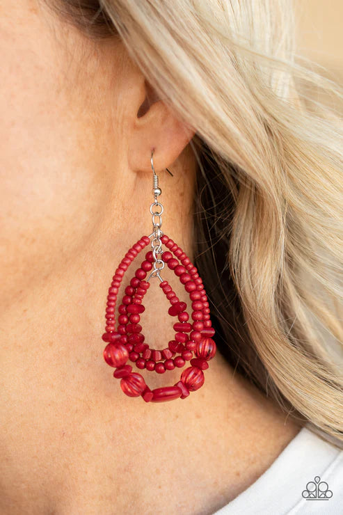 Prana Party - Red - by Paparazzi