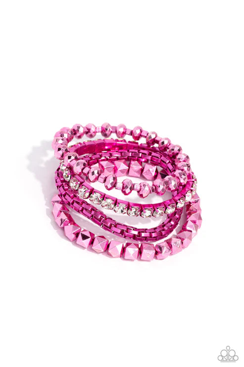 The Punk Set - Pink - by Paparazzi - The Set Room