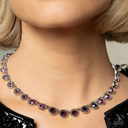 Kaleidoscope Charm - Purple - By Paparazzi