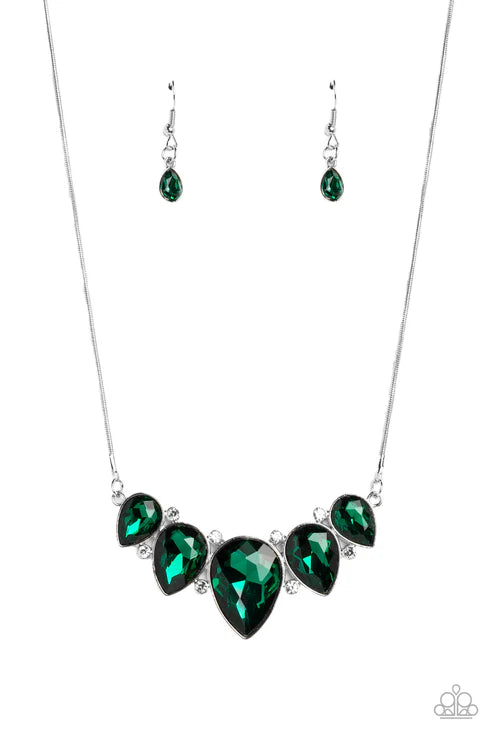 Regally Refined - Green - by Paparazzi