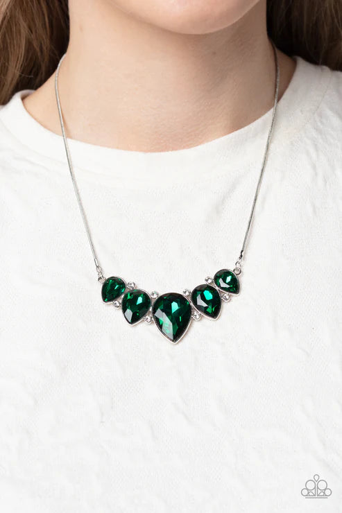 Regally Refined - Green - by Paparazzi
