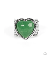 Stone Age Admirer - Green - By Paparazzi