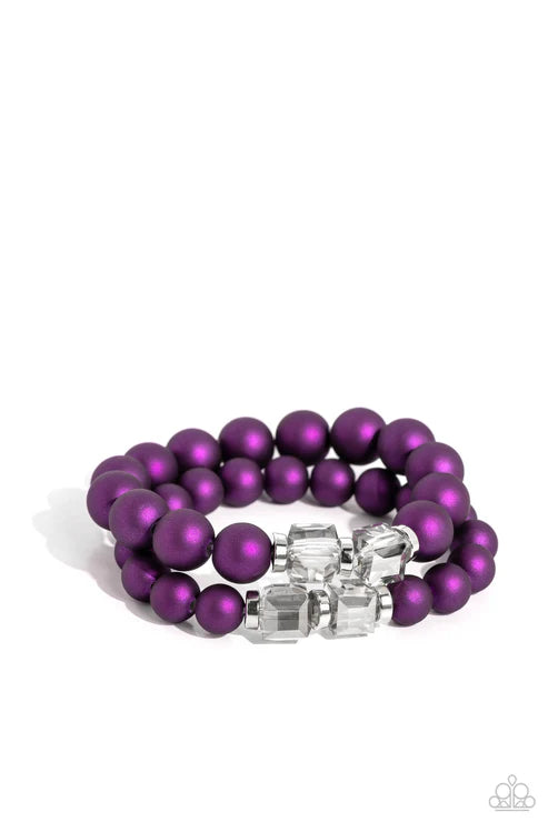Shopaholic Showdown - Purple - by Paparazzi