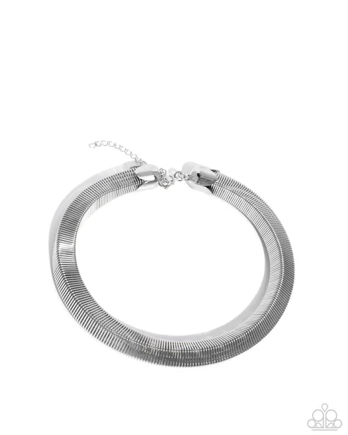 Sleek Suite - Silver - by Paparazzi