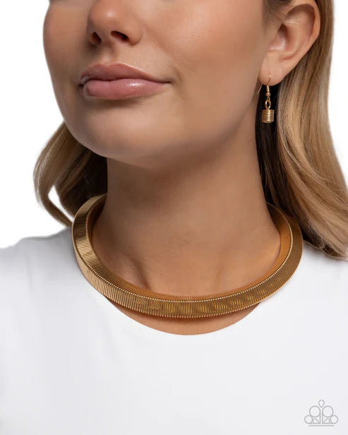 Sleek Suite - Gold - by Paparazzi