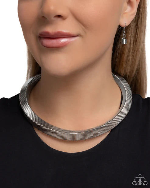 Sleek Suite - Silver - by Paparazzi