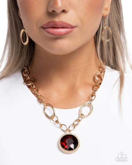Sophisticated Statement - Brown - by Paparazzi