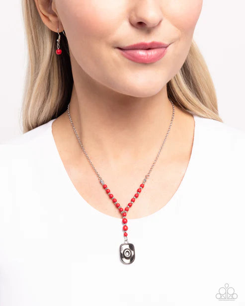 Southern Sheen - Red - by Paparazzi