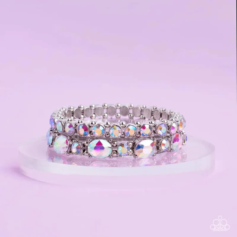 Splendid Stack - Multi - by Paparazzi - Empire Diamond