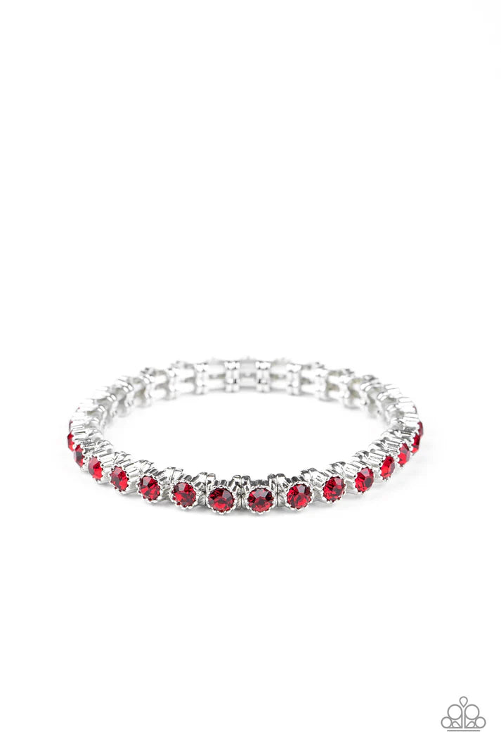 Starry Social - Red - by Paparazzi