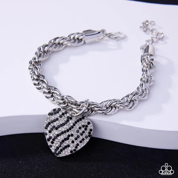 May 26 Life of The Party Set - Striped Selfie (Necklace) - Striped Sentiment (Bracelet)