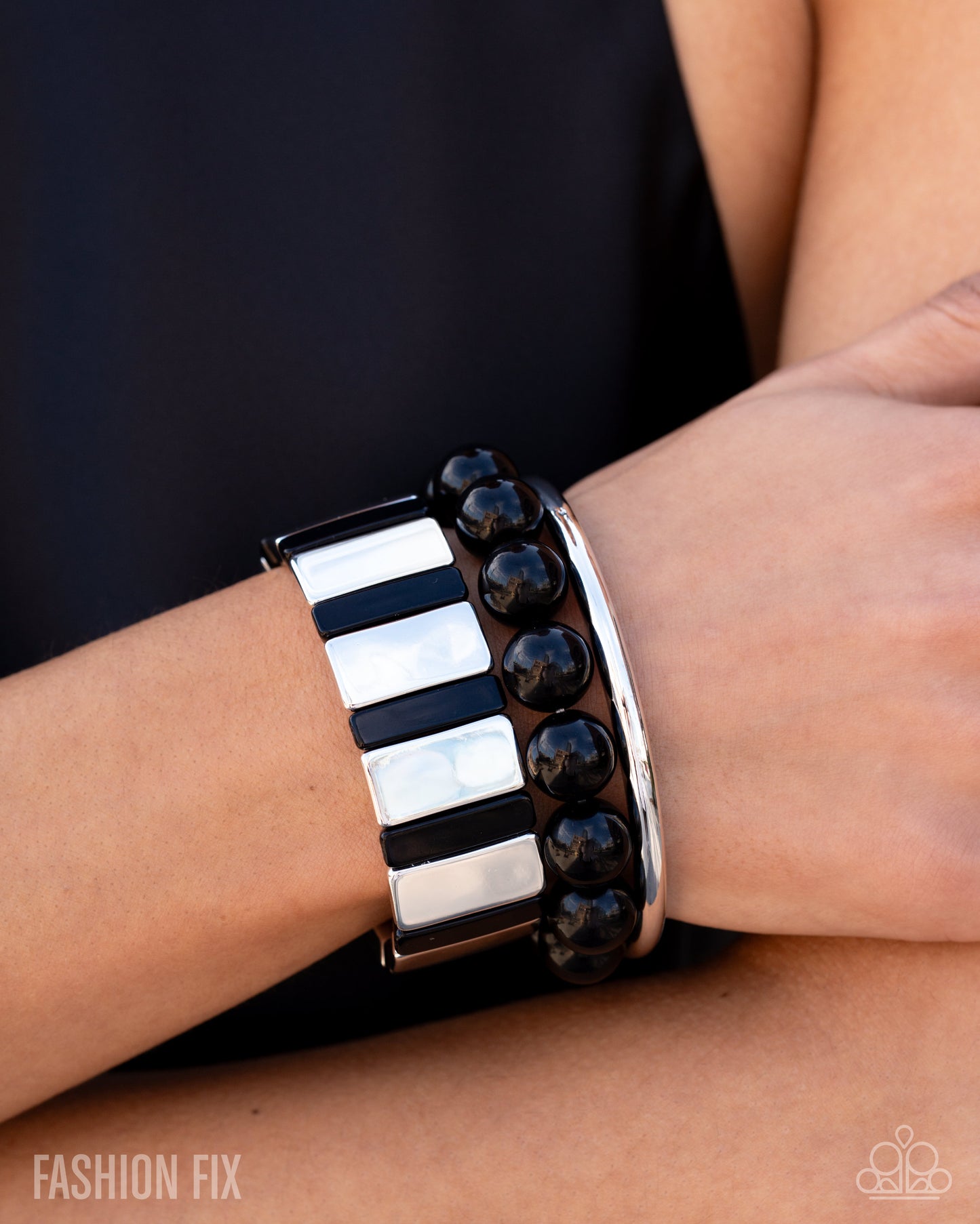 Coastal Cadence - Black - June 26 Sunset Sightings FF Bracelet