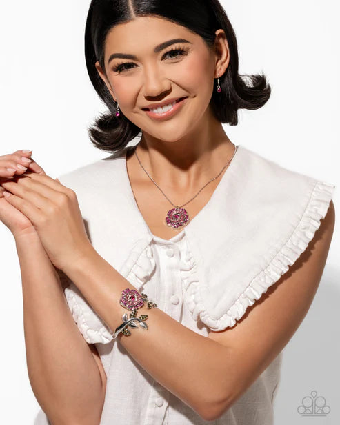 Blossoming Belle - Necklace - Bewitching Bell - Bracelet - 2 Piece Set - by Paparazzi