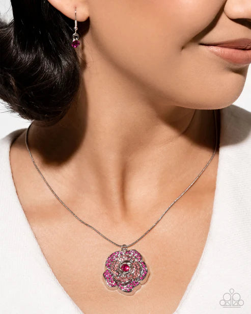 Blossoming Belle - Necklace - Bewitching Bell - Bracelet - 2 Piece Set - by Paparazzi