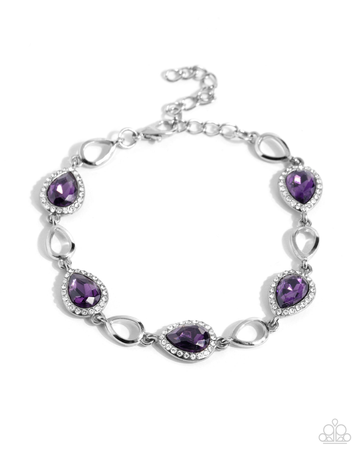 Timelessly Teary - Purple - by Paparazzi
