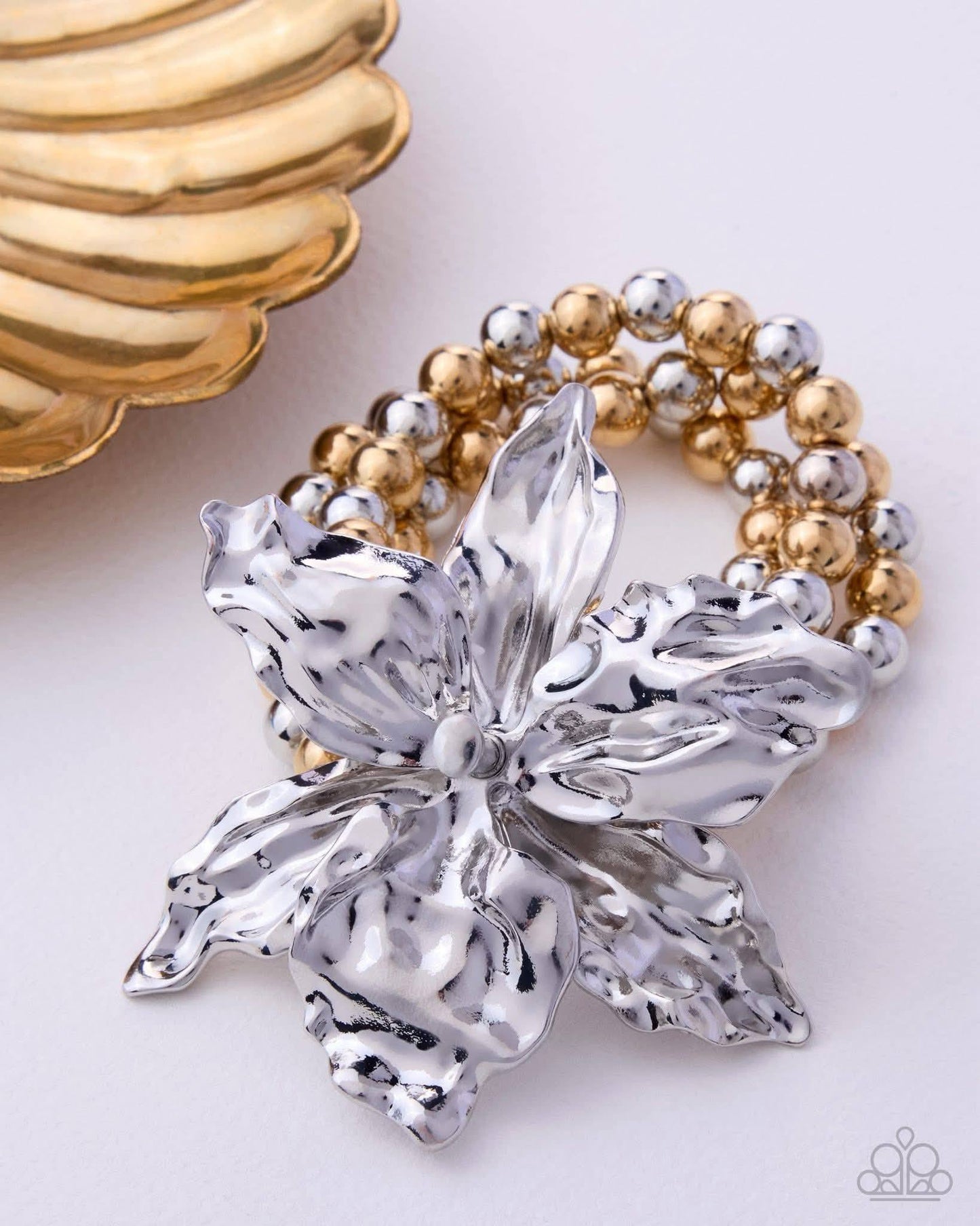 Wildflower Wager - Bracelet - Multi - May 26 Life of The Party - by Paparazzi