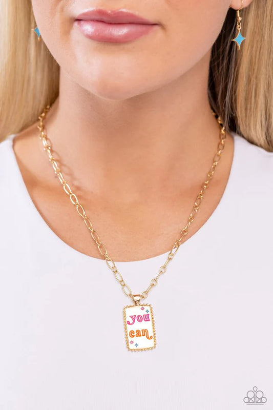 Yes You Can! - Gold - by Paparazzi