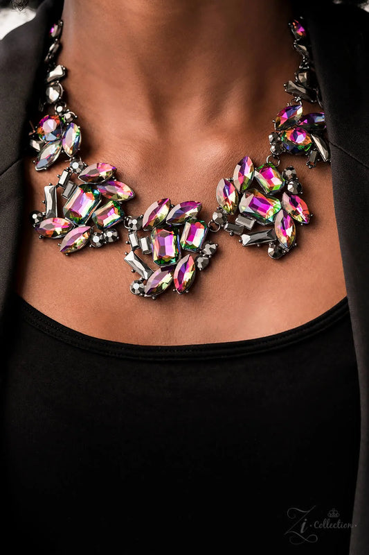 Zi Necklace - Obsessed - by Paparazzi