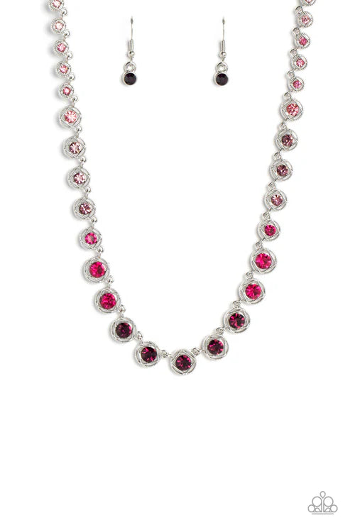 Kaleidoscope Charm - Purple - By Paparazzi