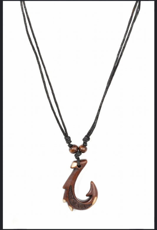 Off The Hook - Brown - Life of The Party Necklace - by Paparazzi